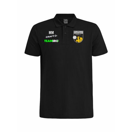 StadtSport Dresden  Progress 2.0 Polo Men schwarz