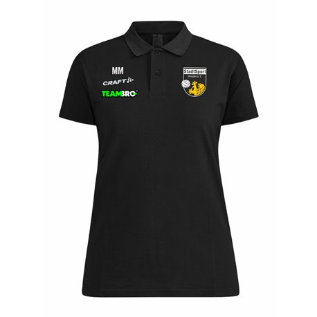 StadtSport Dresden  Progress 2.0 Polo Women schwarz