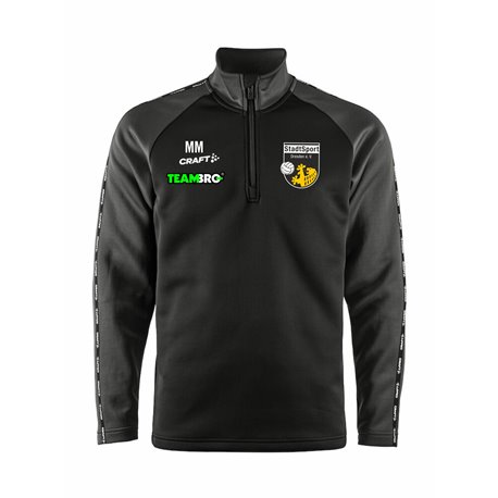 StadtSport Dresden  Squad 2.0 Half Zip Junior schwarz