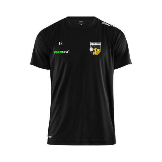 StadtSport Dresden  Community Function Tee Men schwarz