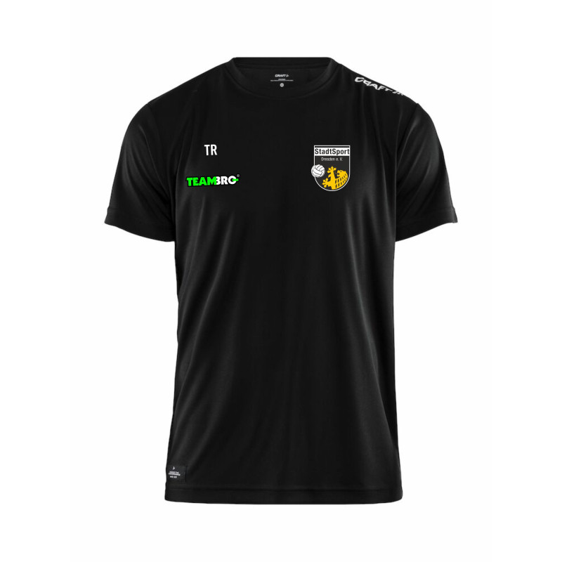 StadtSport Dresden  Community Function Tee Men schwarz