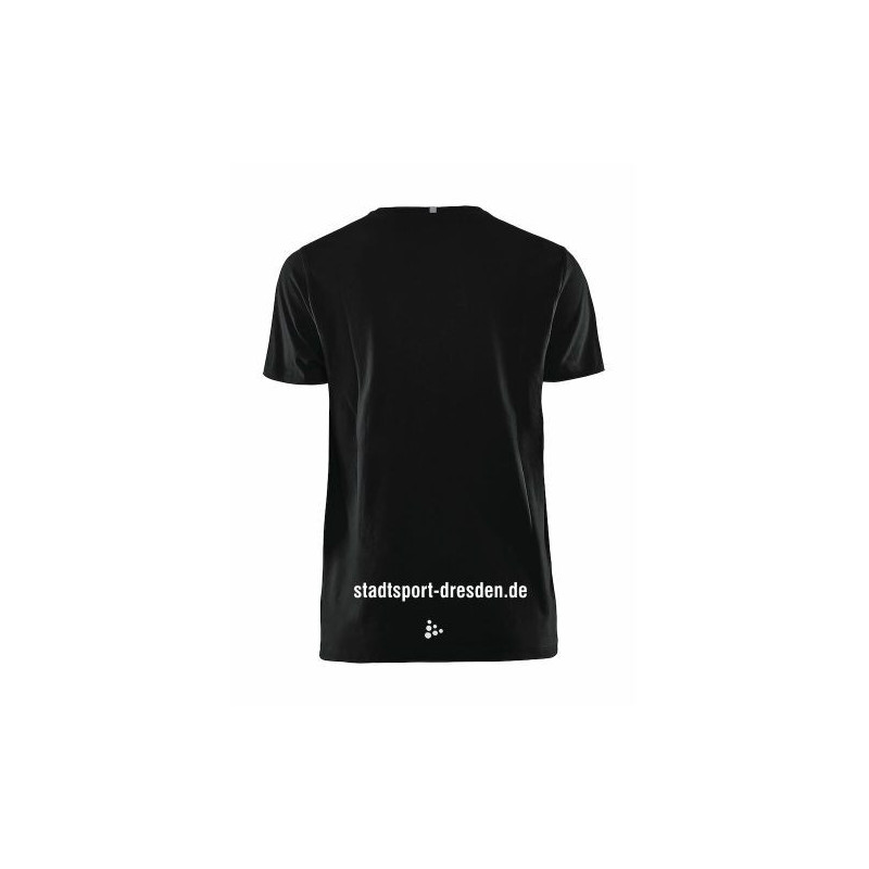 StadtSport Dresden  Community Function Tee Men schwarz