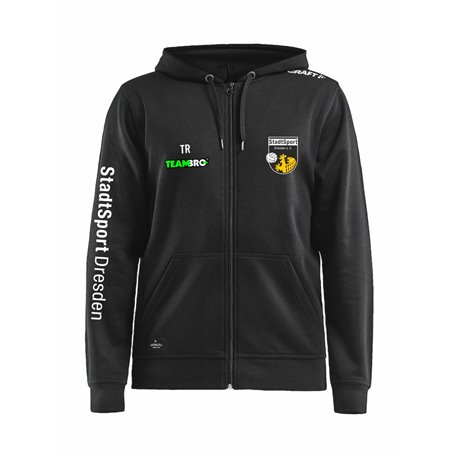 StadtSport Dresden  Community FZ Hoodie Men schwarz